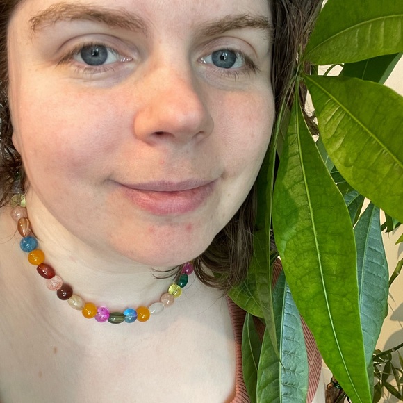 Budding in Spring- necklace - Picture 3 of 5